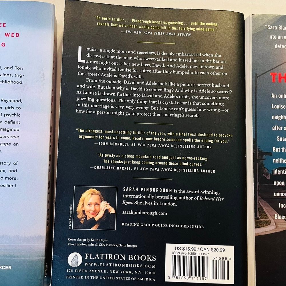 Book bundle of three‎ books If You Tell Behind Her Eyes The Silent Woman - Picture 6 of 10